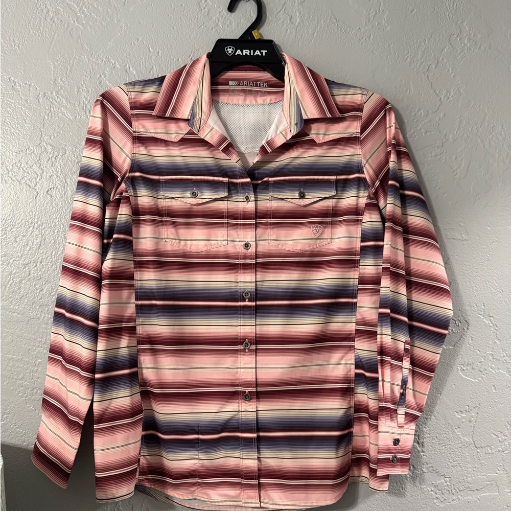 Ariat Striped Button-Up Shirt